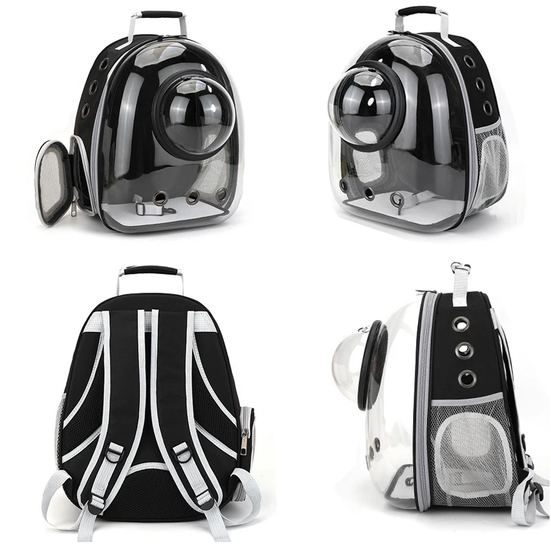 Pet Cat Carrying Bag Space Pet Backpacks Breathable Portable Transparent Backpack Puppy Dog Transport Carrier Space Capsule Bags Pet Cat Carrying Bag Space Pet Backpacks Breathable Portable Transparent Backpack Puppy Dog Transport Carrier Space Capsule Bags