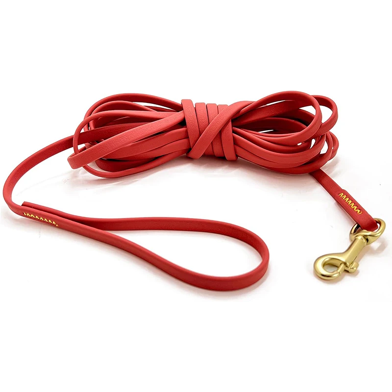 Dog Leash 3M 6M 9M Long PVC Pet Leashes Easy To Clean Rope Waterproof Training Leash For Large Medium Small Dogs Dog Leash 3M 6M 9M Long PVC Pet Leashes Easy To Clean Rope Waterproof Training Leash For Large Medium Small Dogs