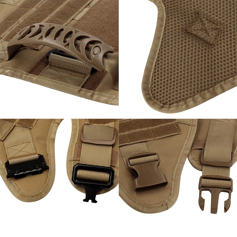 Large Dog Harness for German Shepherd Malinois Training Walking Pet Vest Dog Harnesses For Medium Large Dogs Accessories Large Dog Harness for German Shepherd Malinois Training Walking Pet Vest Dog Harnesses For Medium Large Dogs Accessories