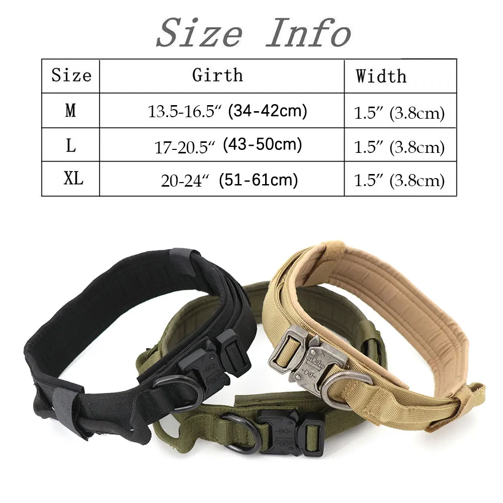 Dog Harness Leash Collar Patches Set for Medium Large Dogs Military Pet Vest Adjustable Tactical Dog Harnesses Training Walking Dog Harness Leash Collar Patches Set for Medium Large Dogs Military Pet Vest Adjustable Tactical Dog Harnesses Training Walking