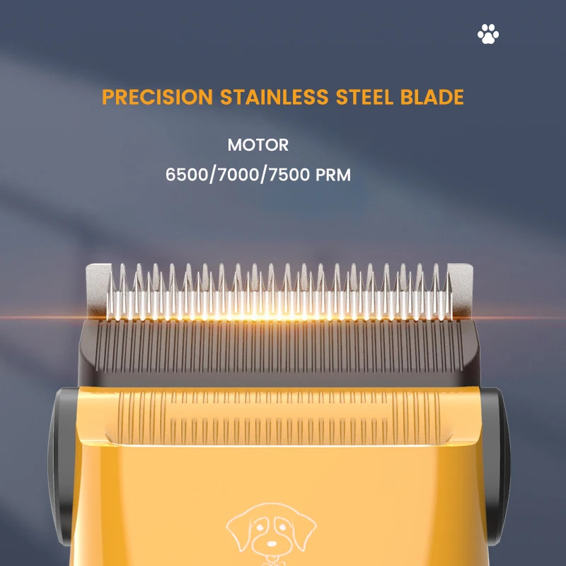 Pet Clipper Professional Dog Hair Trimmer Cat Grooming Shaver Type-C Charged Electric Puppy Cutting Machine for Small Big animal Pet Clipper Professional Dog Hair Trimmer Cat Grooming Shaver Type-C Charged Electric Puppy Cutting Machine for Small Big animal