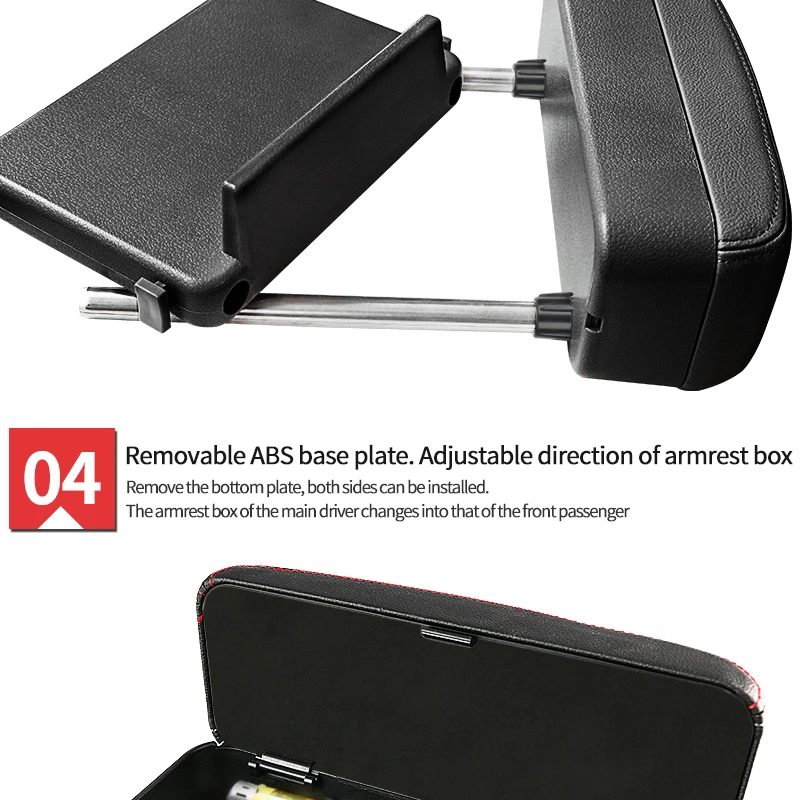 JFBONIN Car Armrest Organizer Featuring a Liftable Storage Box Center Console Gap Holder Tray for Vehicle Interior Organization JFBONIN Car Armrest Organizer Featuring a Liftable Storage Box Center Console Gap Holder Tray for Vehicle Interior Organization