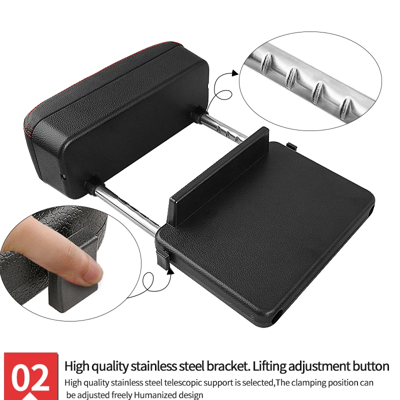 JFBONIN Car Armrest Organizer Featuring a Liftable Storage Box Center Console Gap Holder Tray for Vehicle Interior Organization JFBONIN Car Armrest Organizer Featuring a Liftable Storage Box Center Console Gap Holder Tray for Vehicle Interior Organization