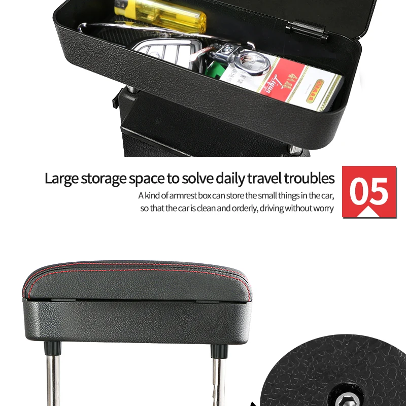 JFBONIN Car Armrest Organizer Featuring a Liftable Storage Box Center Console Gap Holder Tray for Vehicle Interior Organization JFBONIN Car Armrest Organizer Featuring a Liftable Storage Box Center Console Gap Holder Tray for Vehicle Interior Organization