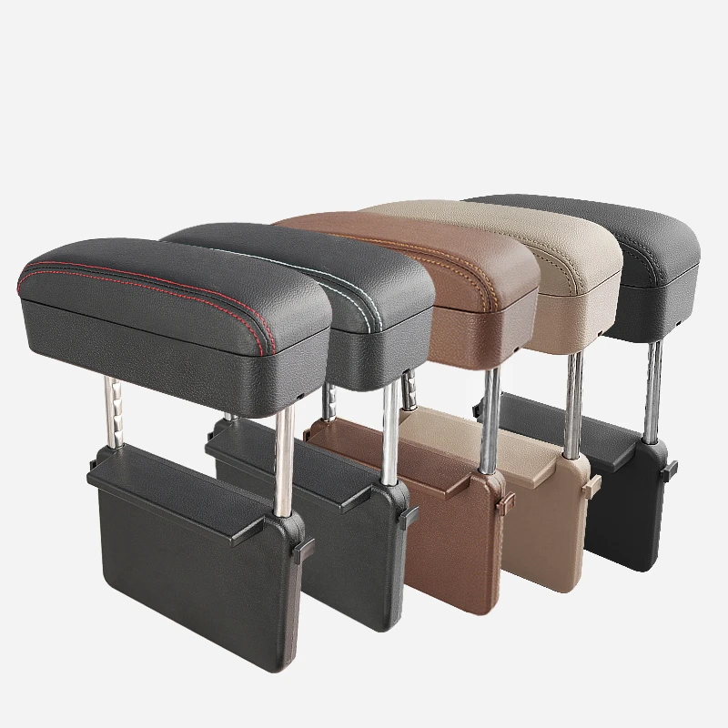JFBONIN Car Armrest Organizer Featuring a Liftable Storage Box Center Console Gap Holder Tray for Vehicle Interior Organization JFBONIN Car Armrest Organizer Featuring a Liftable Storage Box Center Console Gap Holder Tray for Vehicle Interior Organization