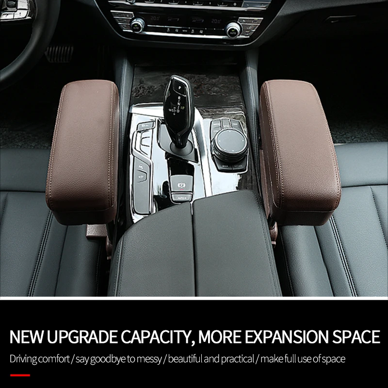 JFBONIN Car Armrest Organizer Featuring a Liftable Storage Box Center Console Gap Holder Tray for Vehicle Interior Organization JFBONIN Car Armrest Organizer Featuring a Liftable Storage Box Center Console Gap Holder Tray for Vehicle Interior Organization