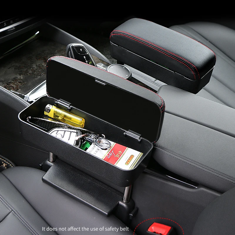 JFBONIN Car Armrest Organizer Featuring a Liftable Storage Box Center Console Gap Holder Tray for Vehicle Interior Organization JFBONIN Car Armrest Organizer Featuring a Liftable Storage Box Center Console Gap Holder Tray for Vehicle Interior Organization