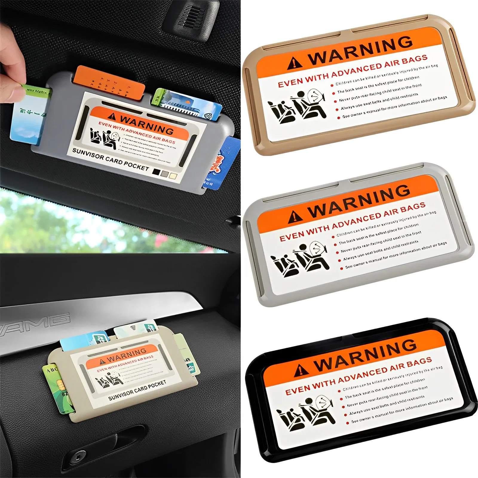 Car Sun Visor Storage Holder Car Card Holder Organizer Leather Multi-function Clip Card Bag Pocket Auto Car Interior Accessories Car Sun Visor Storage Holder Car Card Holder Organizer Leather Multi-function Clip Card Bag Pocket Auto Car Interior Accessories