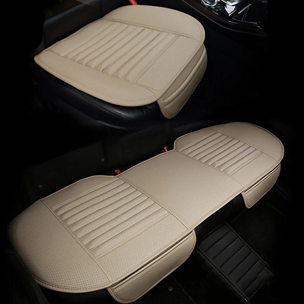 Universal Car Seat Cover Breathable PU Leather Pad Mat For Auto Chair Cushion Car Rear Row Seat Cover Four Seasons Anti Slip Mat Universal Car Seat Cover Breathable PU Leather Pad Mat For Auto Chair Cushion Car Rear Row Seat Cover Four Seasons Anti Slip Mat